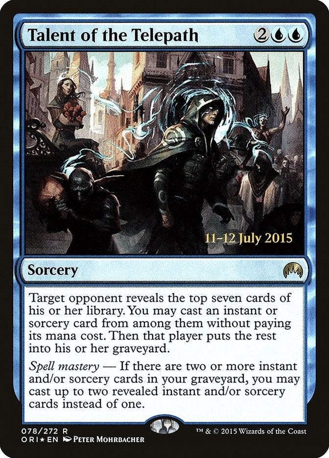Image for Talent of the Telepath (78) [Prerelease Cards]