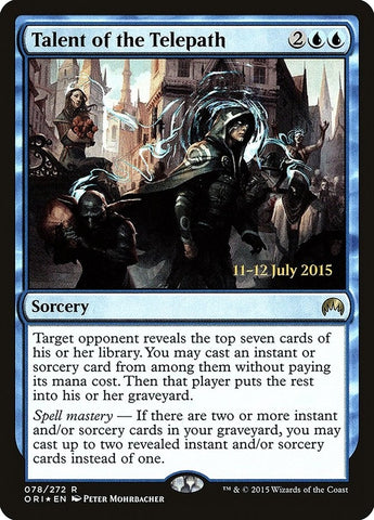 Image for Talent of the Telepath (78) [Prerelease Cards]