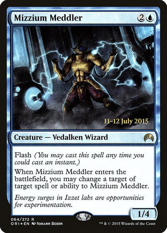 Image for Mizzium Meddler (64) [Prerelease Cards]
