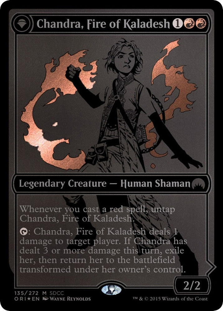 Image for Chandra, Fire of Kaladesh (SDCC 2015 Exclusive) (135) [Media Promos]