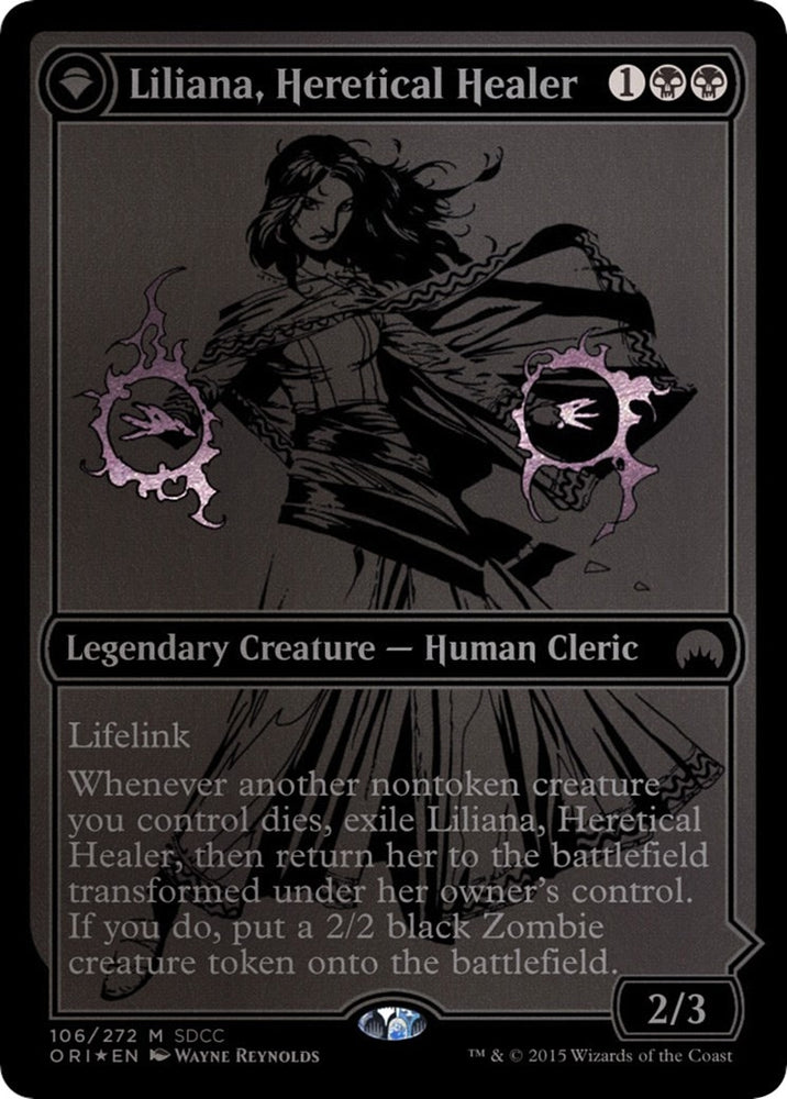 Image for Liliana, Heretical Healer (SDCC 2015 Exclusive) (106) [Media Promos]