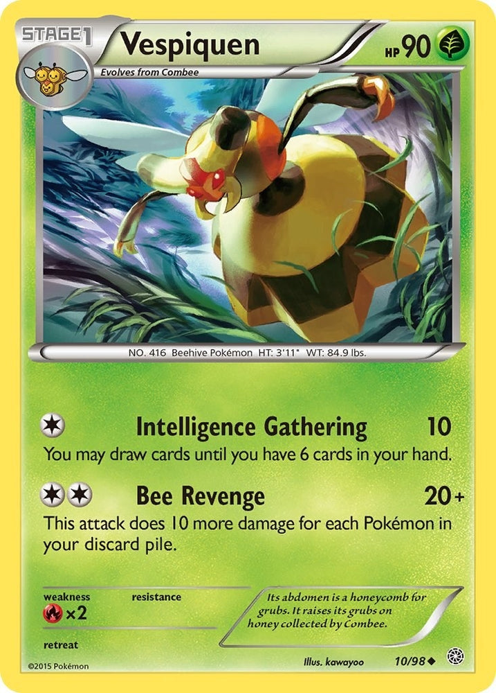 Image for Vespiquen (10) (10/98) [XY - Ancient Origins]