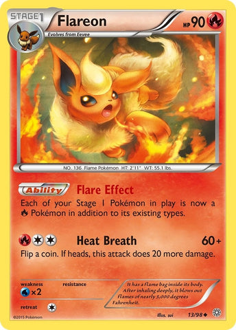 Image for Flareon (13/98) [XY - Ancient Origins]