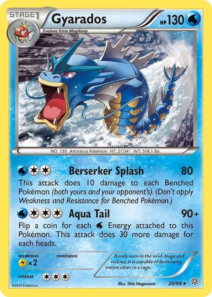 Image for Gyarados (20) (20/98) [XY - Ancient Origins]