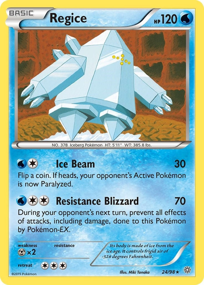 Image for Regice (24/98) [XY - Ancient Origins]