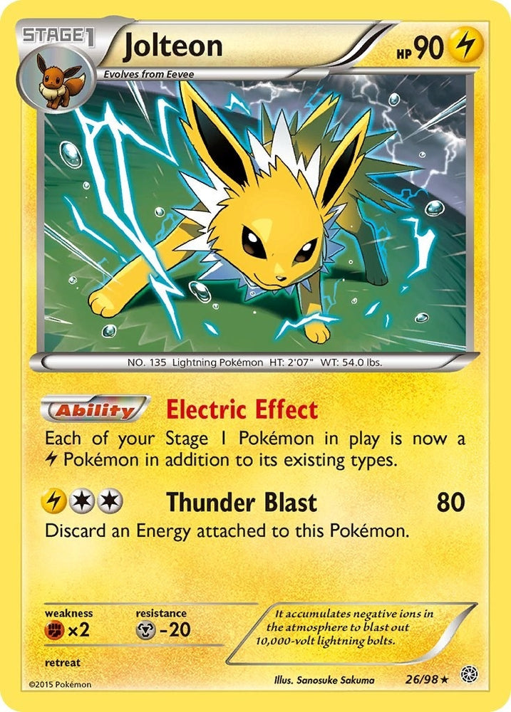 Image for Jolteon (26/98) [XY - Ancient Origins]