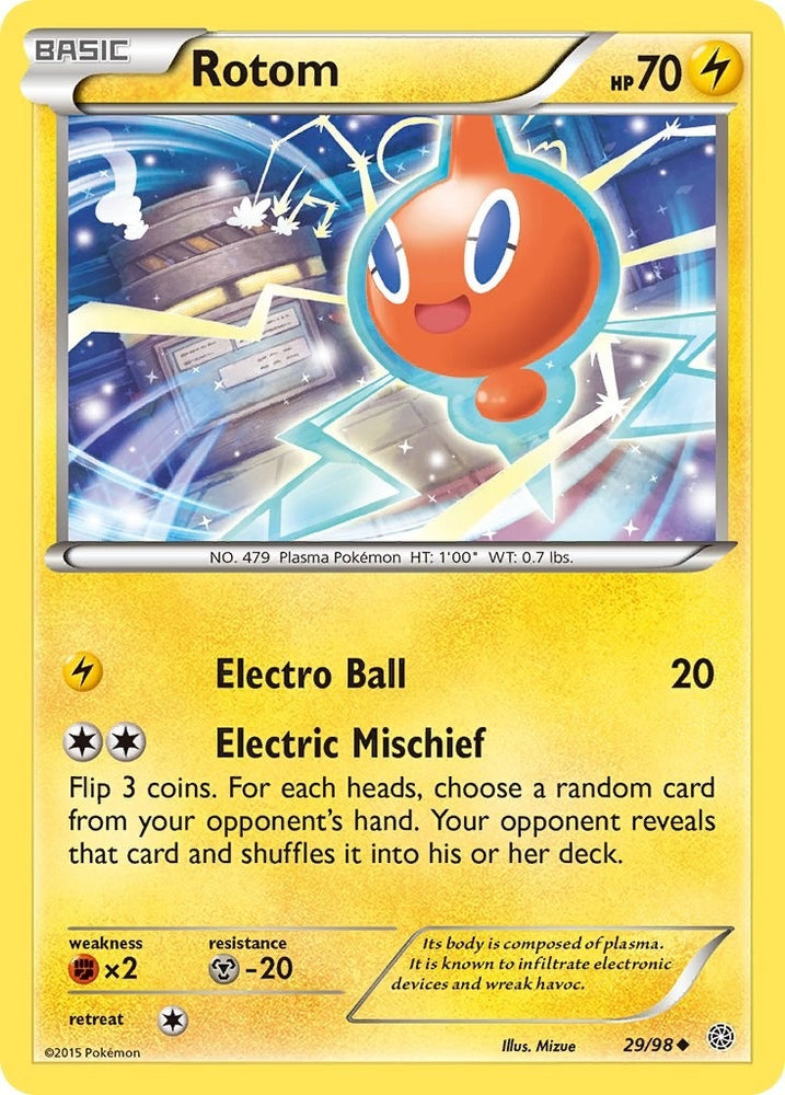 Image for Rotom (29/98) [XY - Ancient Origins]