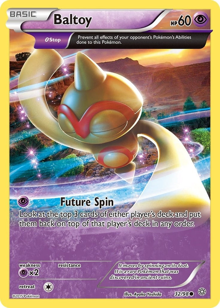 Image for Baltoy (32) (32/98) [XY - Ancient Origins]