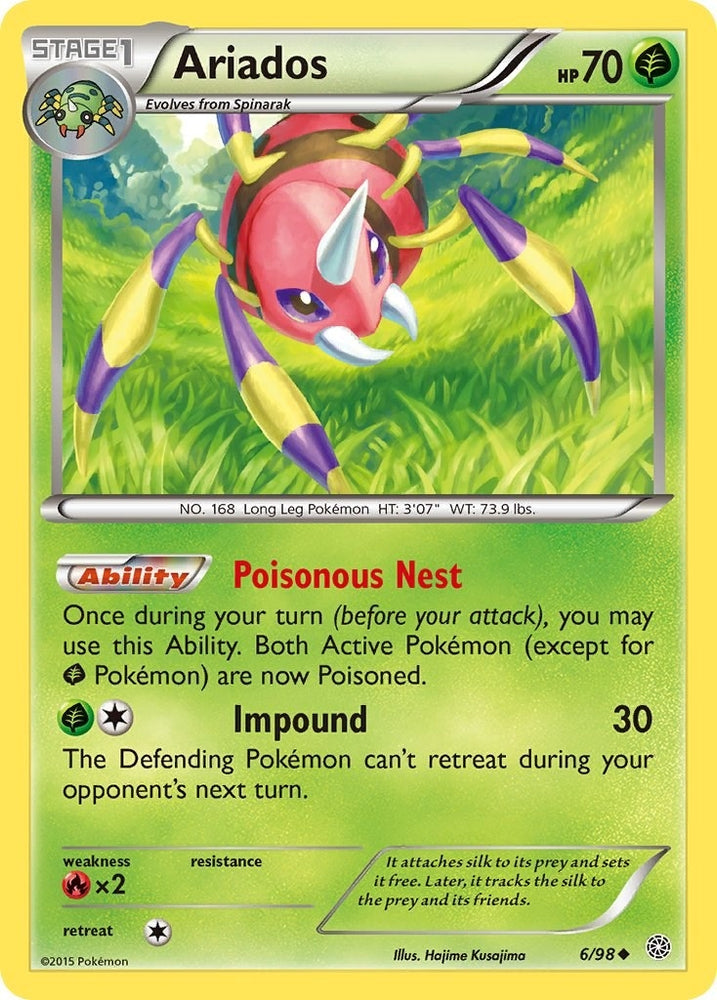 Image for Ariados (6/98) [XY - Ancient Origins]