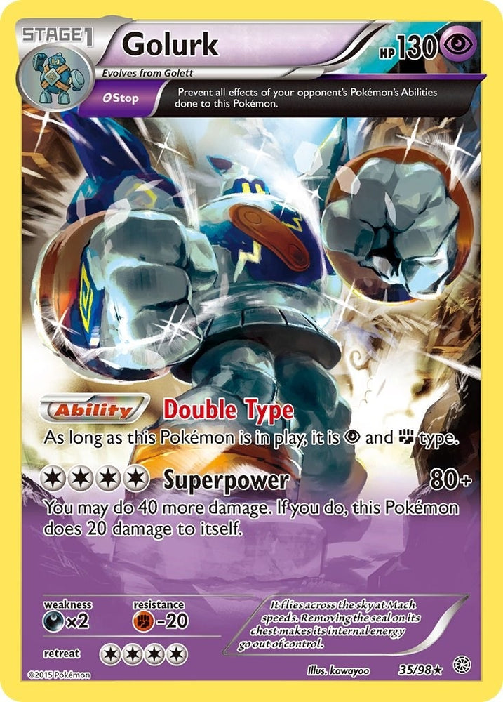 Image for Golurk (35) (35/98) [XY - Ancient Origins]