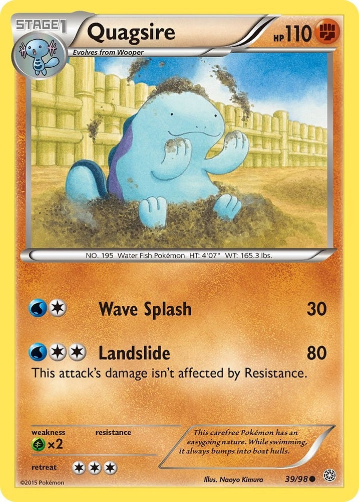 Image for Quagsire (39/98) [XY - Ancient Origins]