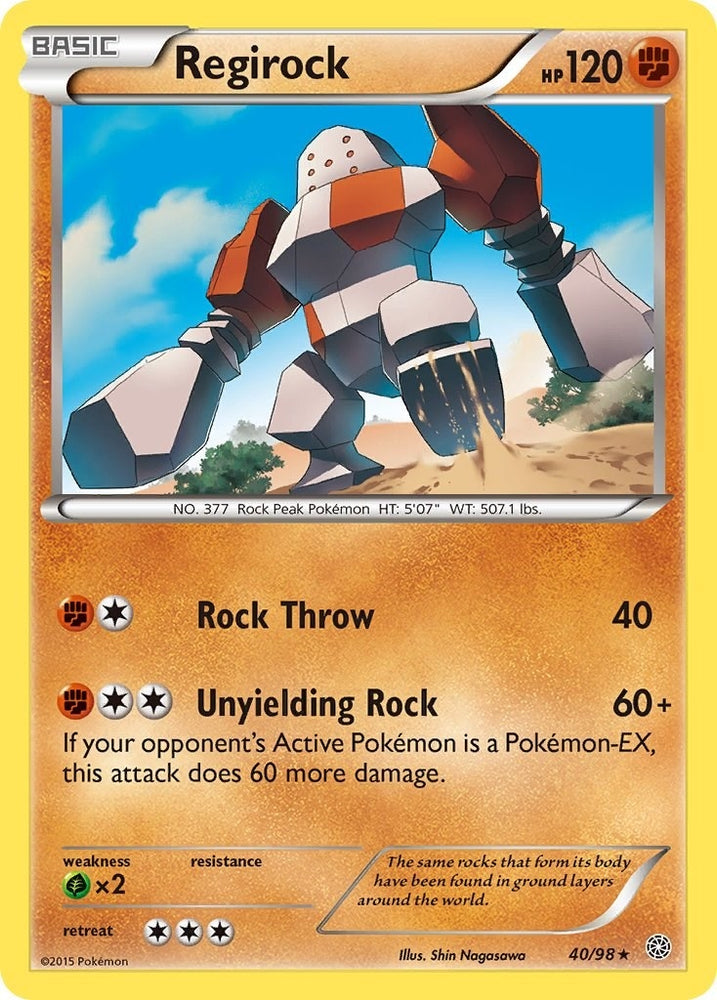 Image for Regirock (40/98) [XY - Ancient Origins]