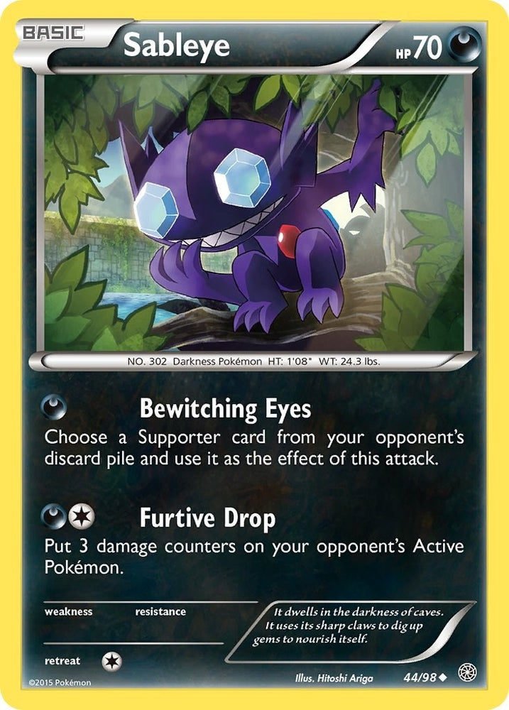 Image for Sableye (44/98) [XY - Ancient Origins]