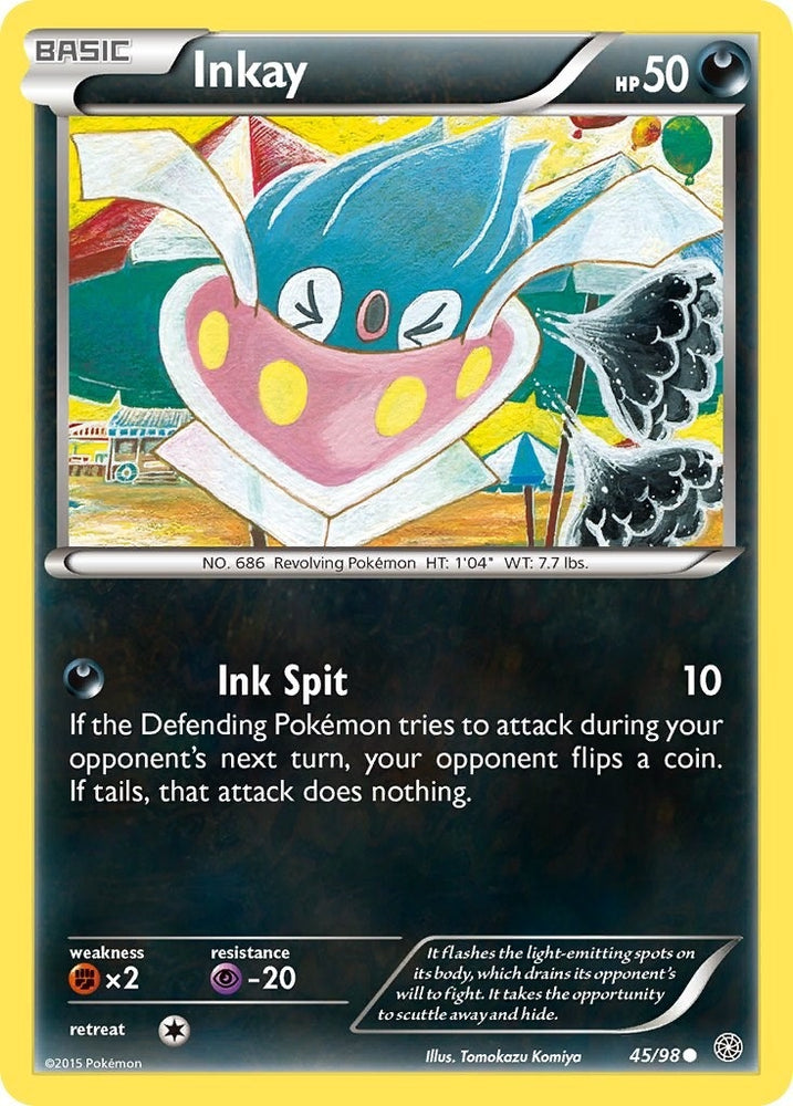 Image for Inkay (45/98) [XY - Ancient Origins]