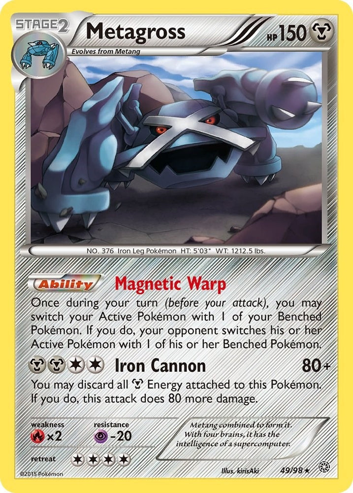 Image for Metagross (49) (49/98) [XY - Ancient Origins]