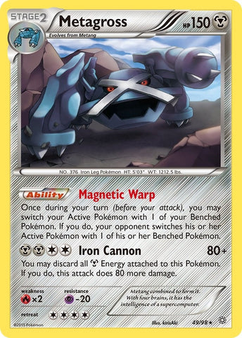 Image for Metagross (49) (49/98) [XY - Ancient Origins]