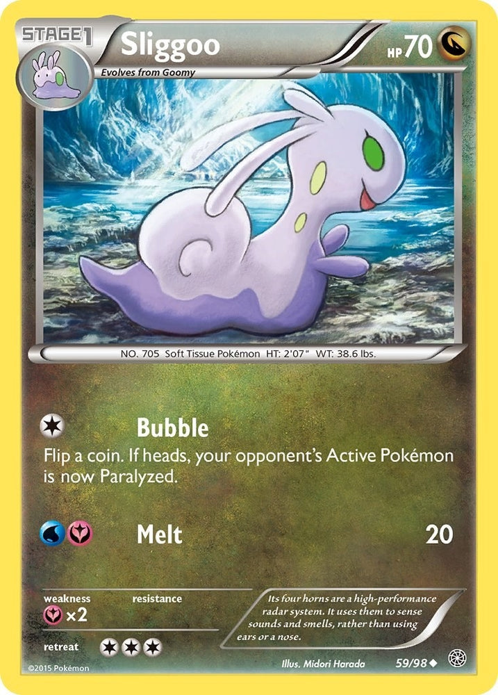 Image for Sliggoo (59/98) [XY - Ancient Origins]