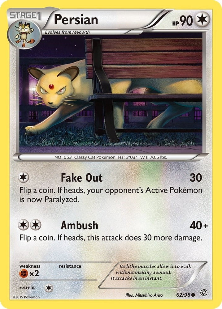 Image for Persian (62/98) [XY - Ancient Origins]