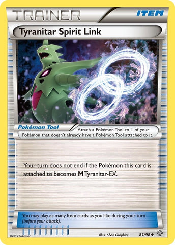 Image for Tyranitar Spirit Link (81/98) [XY - Ancient Origins]