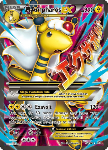 Image for M Ampharos EX (88 Full Art) (88/98) [XY - Ancient Origins]
