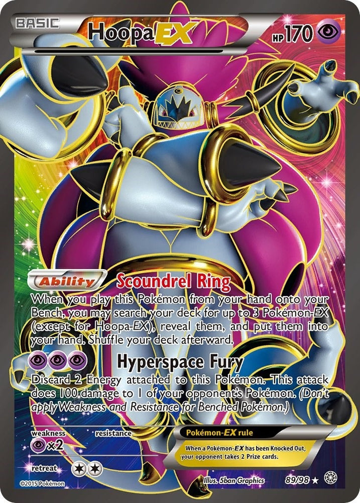 Image for Hoopa EX (89 Full Art) (89/98) [XY - Ancient Origins]