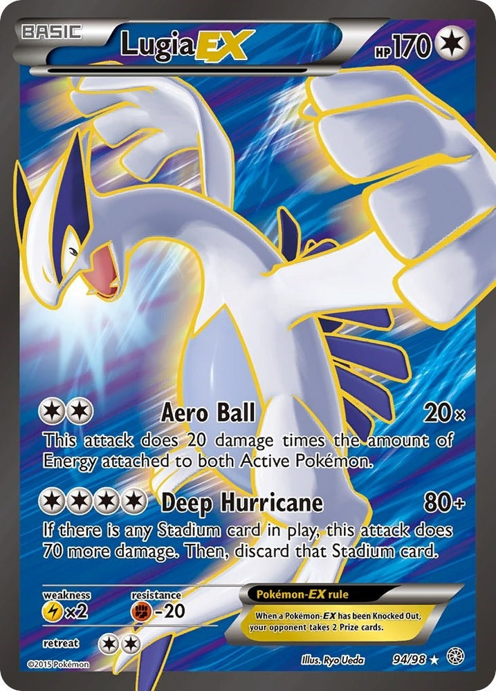 Image for Lugia EX (94 Full Art) (94/98) [XY - Ancient Origins]