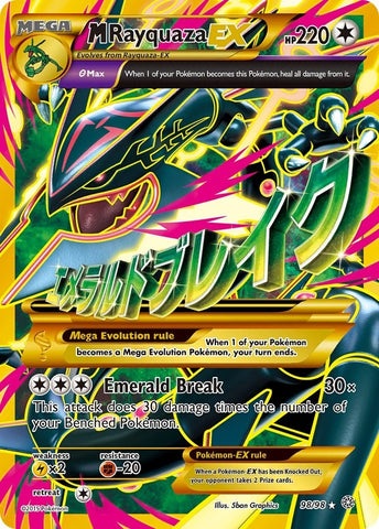 Image for M Rayquaza EX (Shiny Full Art) (98/98) [XY - Ancient Origins]