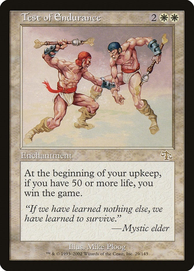 Image for Test of Endurance (29) [Judgment]
