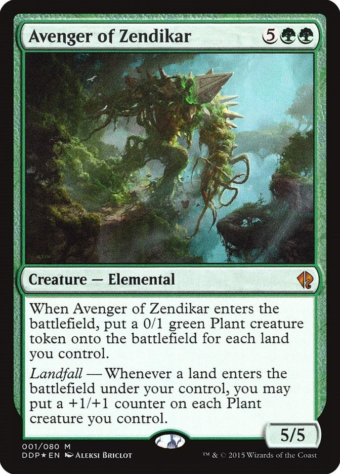 Image for Avenger of Zendikar (1) [Duel Decks: Zendikar vs. Eldrazi]