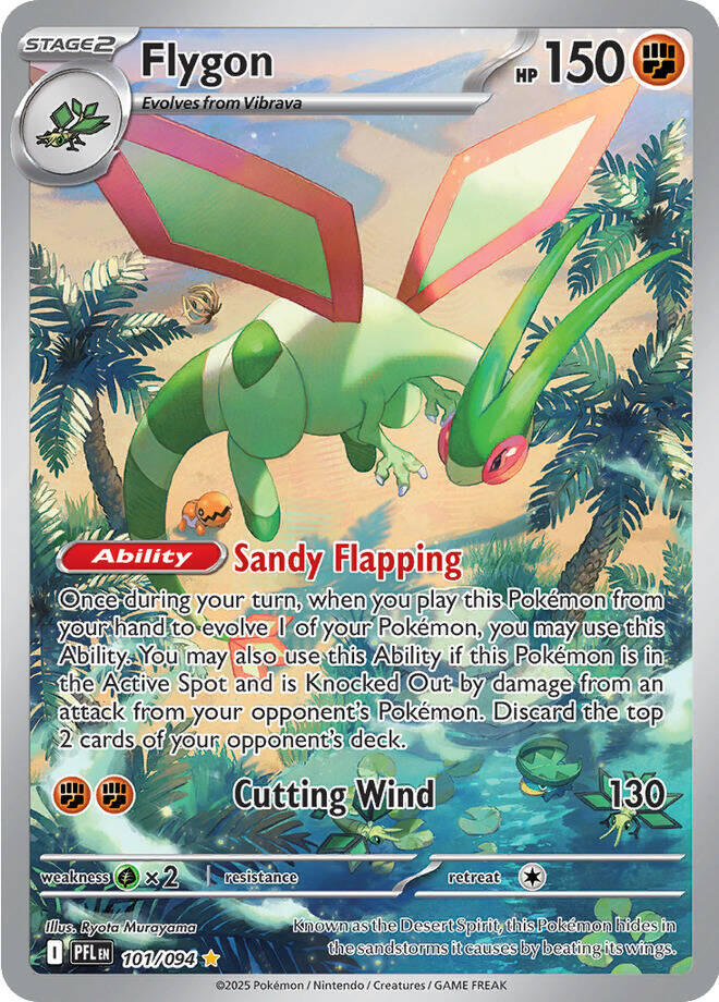 Flygon (101/094) (ME02: Phantasmal Flames)