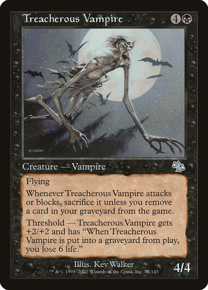 Image for Treacherous Vampire (75) [Judgment]