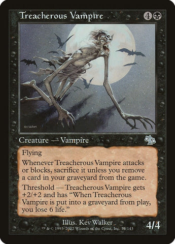 Image for Treacherous Vampire (75) [Judgment]