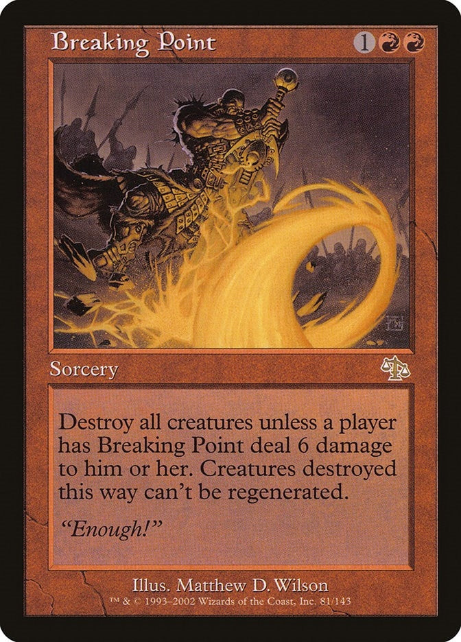 Image for Breaking Point (81) [Judgment]