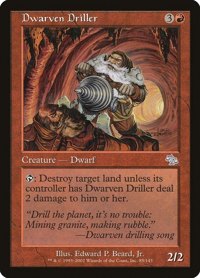 Image for Dwarven Driller (85) [Judgment]
