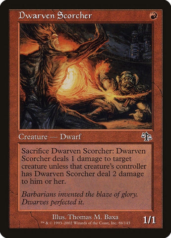 Image for Dwarven Scorcher (86) [Judgment]