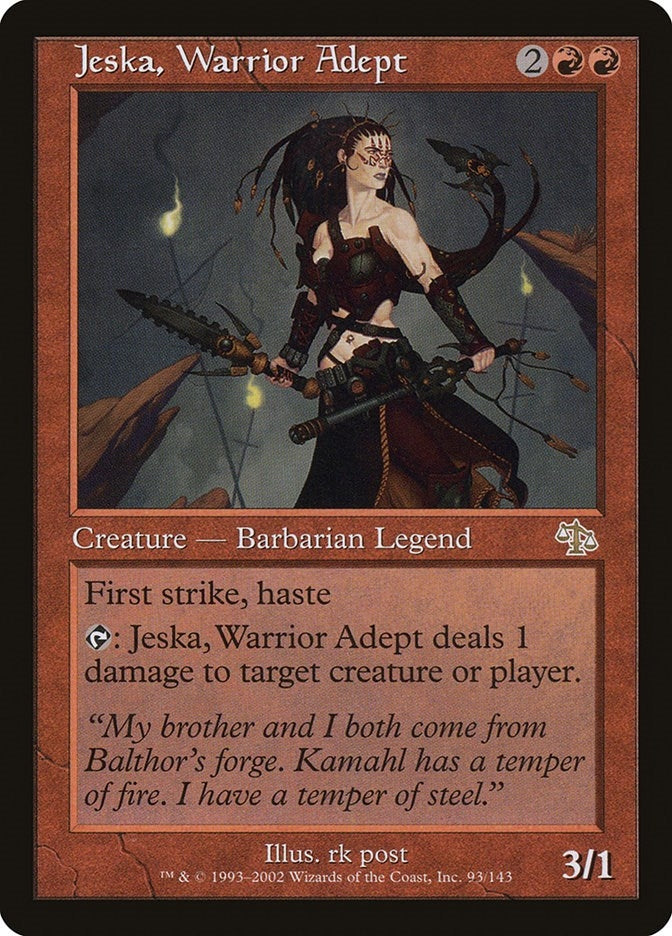Image for Jeska, Warrior Adept (93) [Judgment]