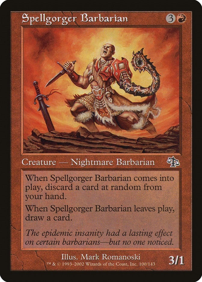 Image for Spellgorger Barbarian (100) [Judgment]