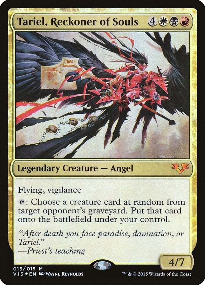 Image for Tariel, Reckoner of Souls (15) [From the Vault: Angels]