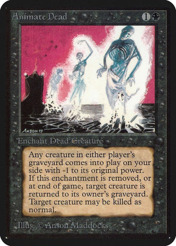 Image for Animate Dead [Alpha Edition]