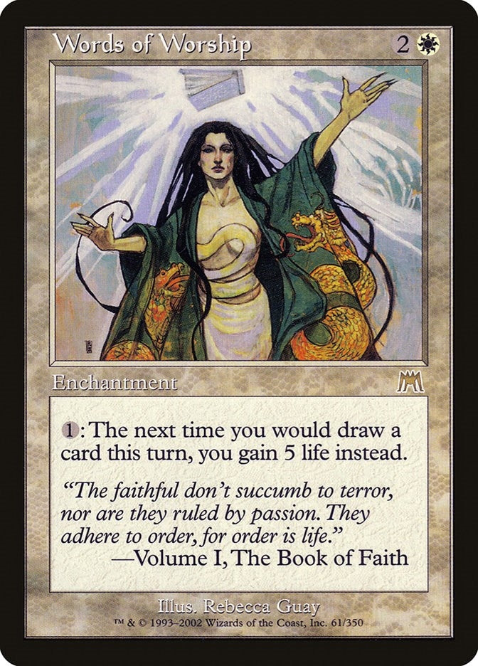 Image for Words of Worship (61) [Onslaught]