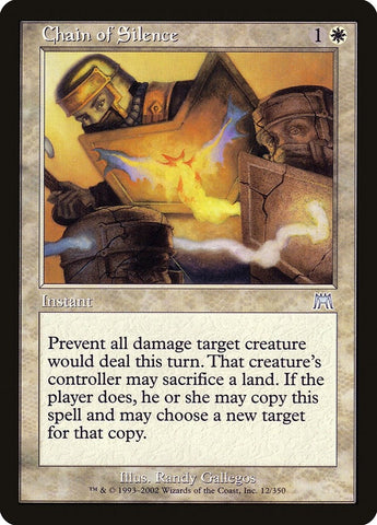 Image for Chain of Silence (12) [Onslaught]