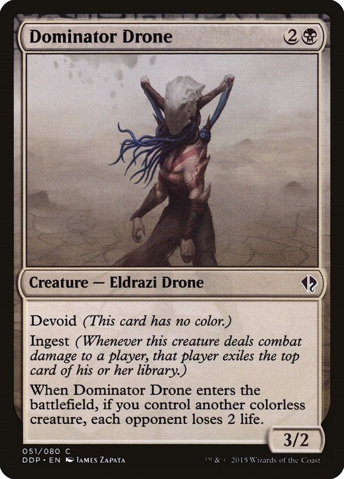 Image for Dominator Drone (51) [Duel Decks: Zendikar vs. Eldrazi]