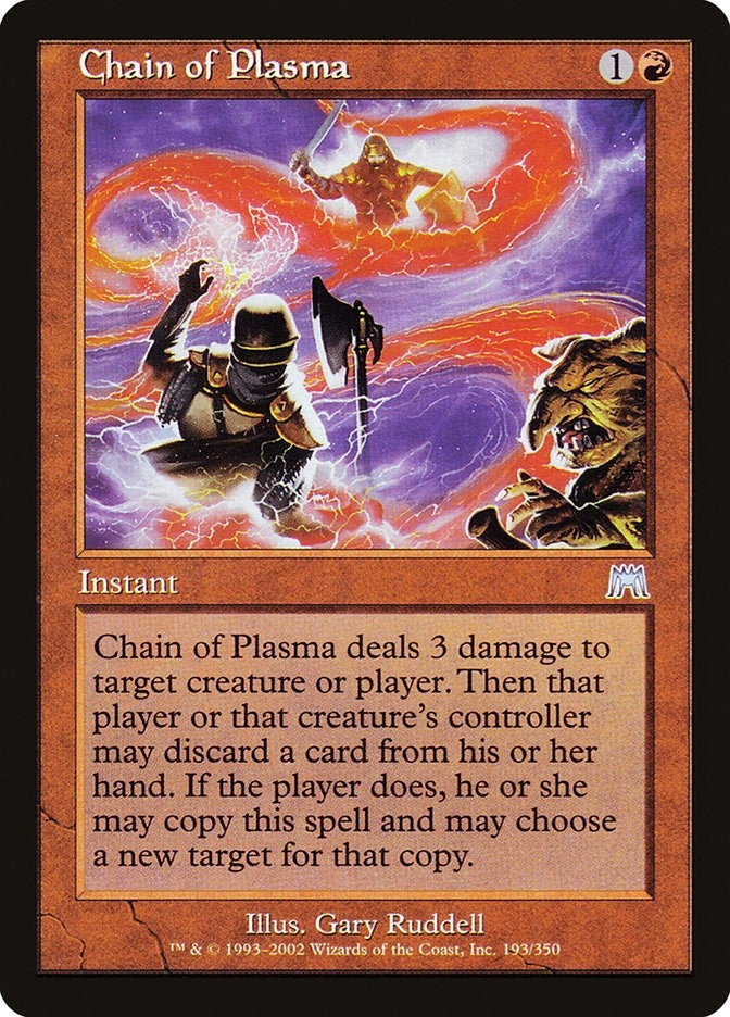 Image for Chain of Plasma (193) [Onslaught]