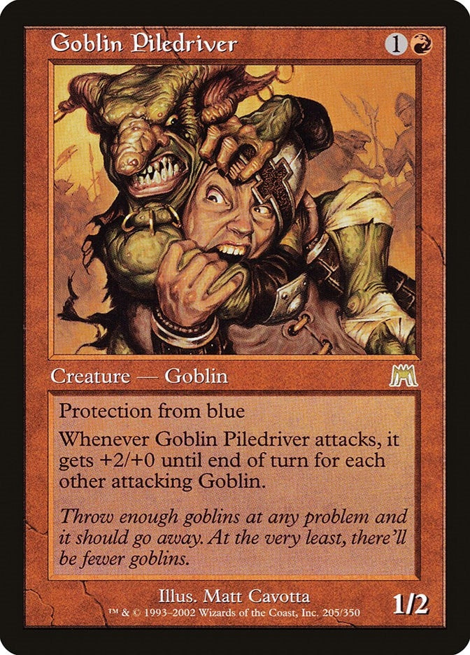 Image for Goblin Piledriver (205) [Onslaught]