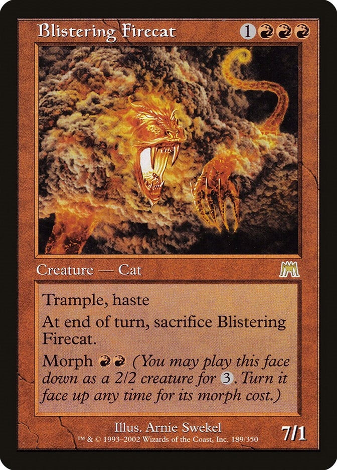 Image for Blistering Firecat (189) [Onslaught]