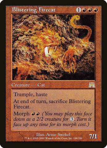 Image for Blistering Firecat (189) [Onslaught]