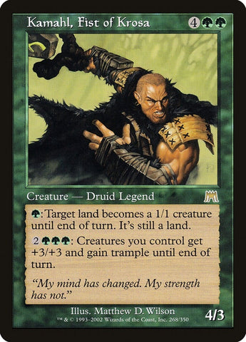 Image for Kamahl, Fist of Krosa (268) [Onslaught]