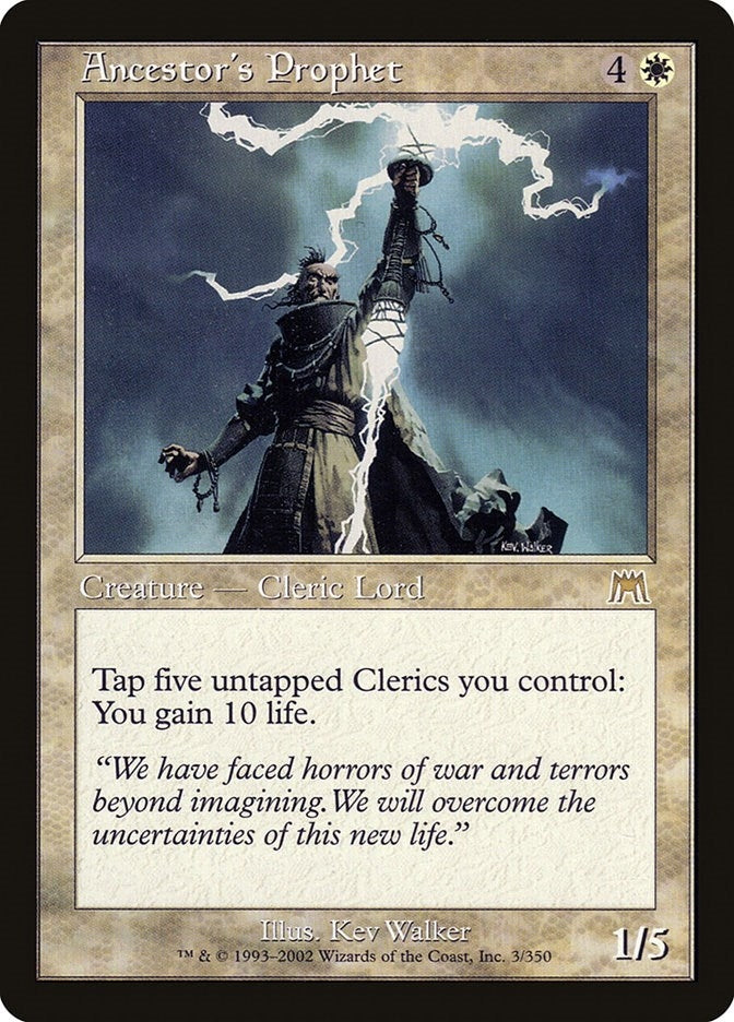 Image for Ancestor's Prophet (3) [Onslaught]