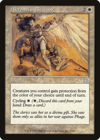 Image for Akroma's Blessing (1) [Onslaught]