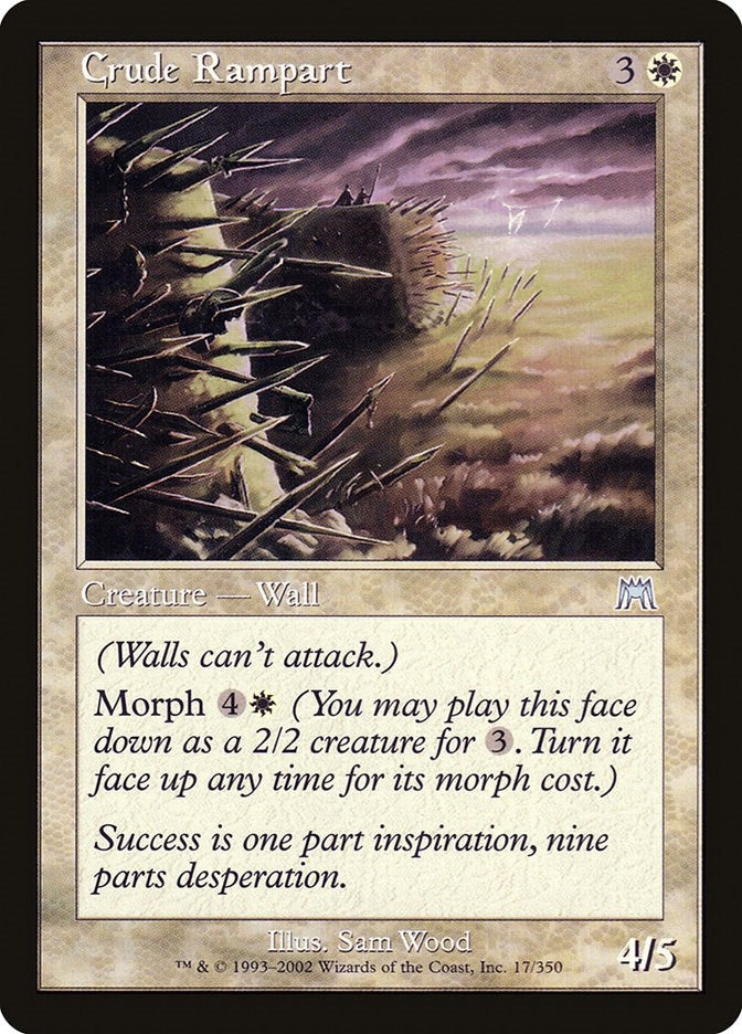 Image for Crude Rampart (17) [Onslaught]